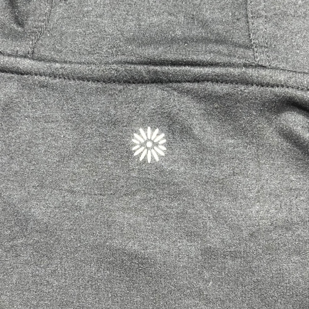 Serene Tangerine Black Heather Grey Colorblock Soft Pullover Hoodie XLarge - Picture 10 of 10